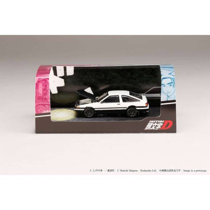[ Back-order ] Hobby Japan HJ641052DE 1:64 Toyota SPRINTER TRUENO AE86 FINAL VERSION Initial D engine model vs. Shinji Inui Diecast model car