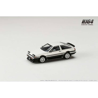 [ Back-order ] Hobby Japan HJ645052WB 1:64 Toyota SPRINTER TRUENO Late Ver JDM Style White : Black Diecast model car