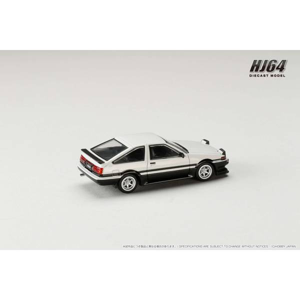 [ Back-order ] Hobby Japan HJ645052WB 1:64 Toyota SPRINTER TRUENO Late Ver JDM Style White : Black Diecast model car
