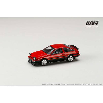 [ Back-order ] Hobby Japan HJ645052RB 1:64 Toyota SPRINTER TRUENO Late Ver JDM Style Red : Black Diecast model car