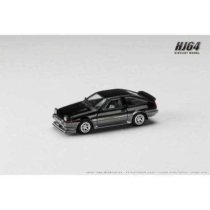 [ Back-order ] Hobby Japan HJ645052SG 1:64 Toyota SPRINTER TRUENO Late Ver JDM Style Black Gray Diecast model car