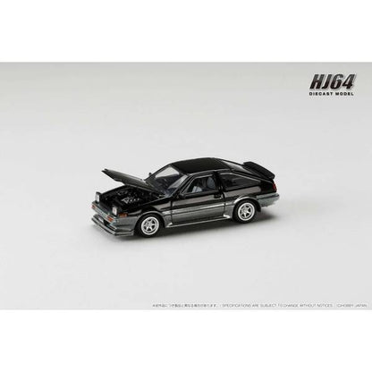 [ Back-order ] Hobby Japan HJ645052SG 1:64 Toyota SPRINTER TRUENO Late Ver JDM Style Black Gray Diecast model car