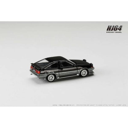 [ Back-order ] Hobby Japan HJ645052SG 1:64 Toyota SPRINTER TRUENO Late Ver JDM Style Black Gray Diecast model car