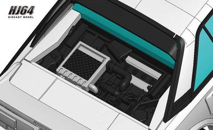 [ Back-order ] Hobby Japan HJ641056BW 1:64 Toyota MR2 1600G LIMITED SUPER CHARGER 1986 Super White II Diecast model car