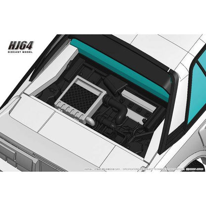 [ Back-order ] Hobby Japan HJ643056AGM 1:64 Toyota MR2 1600G-LIMITED SUPER CHARGER 1988 T BAR ROOFGray Metallic Diecast model car