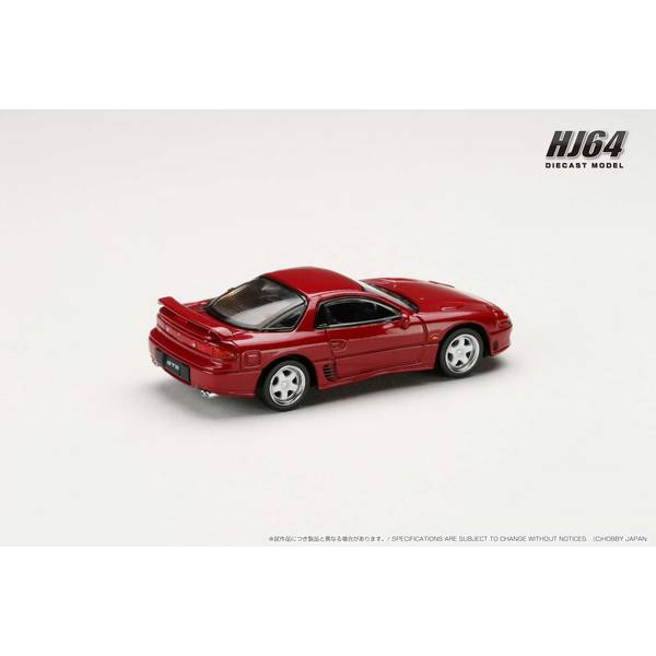 [ Back-order ] Hobby Japan HJ644065RM 1:64 MITSUBISHI GTO TWINTURBO JDM STYLE KUTANI RED PEARL Diecast model car