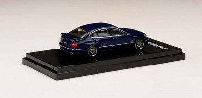 [ Back-order ] Hobby Japan HJ642030CBL 1:64 Toyota ARISTO V300 VERTEX EDITION EARLY VERSIONCUSTOMIZED Dark Blue Mica Diecast model car