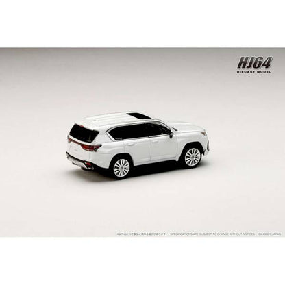 [ Back-order ] Hobby Japan HJ641061BW 1:64 HJ64 LEXUS LX600 EXECUTIVE Sonic Quartz Black Interior Diecast model car