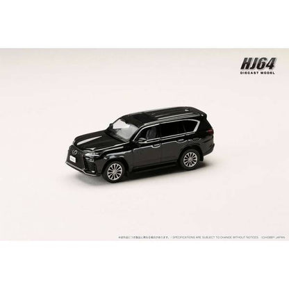 [ Back-order ] Hobby Japan HJ644061BGK 1:64 HJ64 LEXUS LX600 F Sport Graphite Black Black Interior Diecast model car