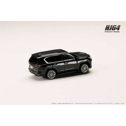 [ Back-order ] Hobby Japan HJ644061BGK 1:64 HJ64 LEXUS LX600 F Sport Graphite Black Black Interior Diecast model car