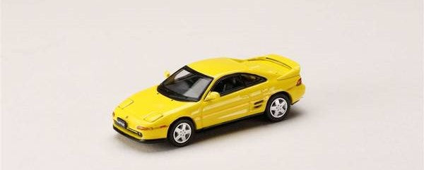 [ Back-order ] Hobby Japan HJ642045Y 1:64 Toyota MR2 SW20 GT-S 1991 SUPER BRIGHT YELLOW Diecast model car