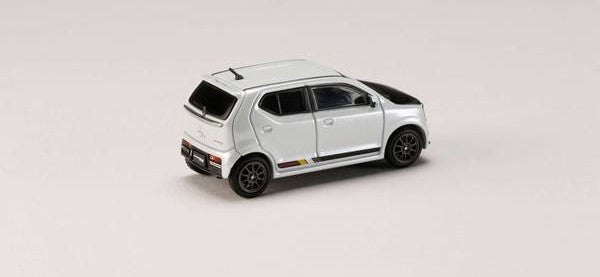 [ Back-order ] Hobby Japan HJ641070CW 1:64 SUZUKI ALTO WORKS HA36S CARBON BONNET Customized Ver Pearl White Diecast model car