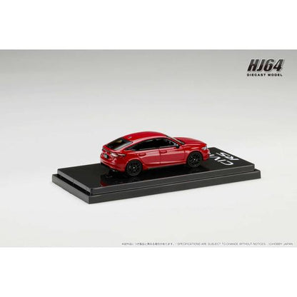 [ Back-order ] Hobby Japan HJ642046AR 1:64 Honda CIVIC RS Premium Crystal Red Metallic Diecast model car