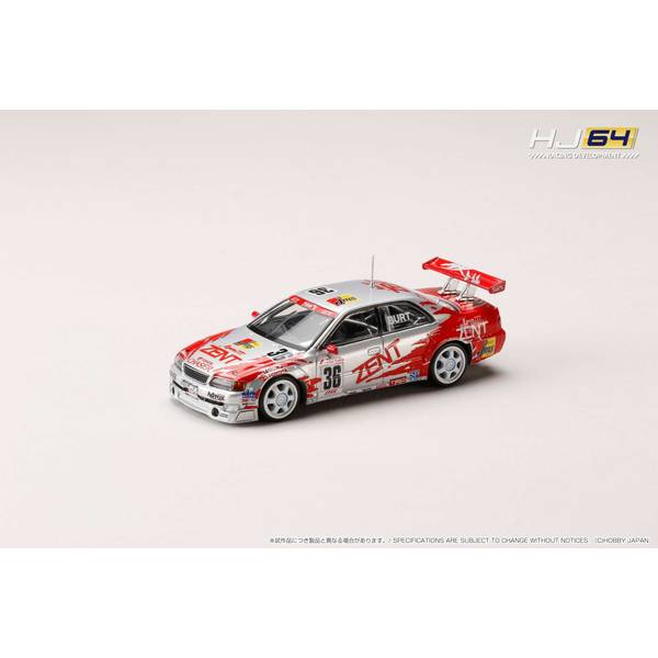 [ Back-order ] Hobby Japan HJR642072B 1:64 ZENT TOM'S Chaser #36 1998 JTCC Diecast model car