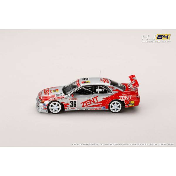 [ Back-order ] Hobby Japan HJR642072B 1:64 ZENT TOM'S Chaser #36 1998 JTCC Diecast model car