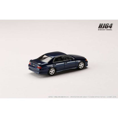 [ Back-order ] Hobby Japan HJ642072DBL 1:64 Toyota CHASER TOURER V JZX100 1998DARK BLUE MICA Diecast model car