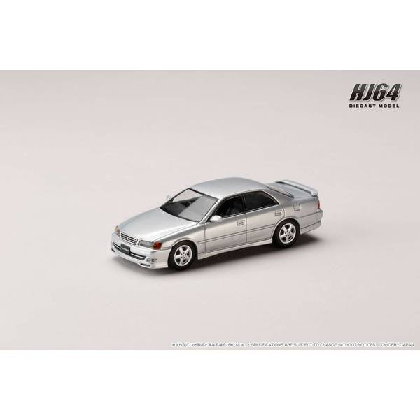 [ Back-order ] Hobby Japan HJ642072S 1:64 Toyota CHASER TOURER V JZX100 1998SILVER METALLIC Diecast model car