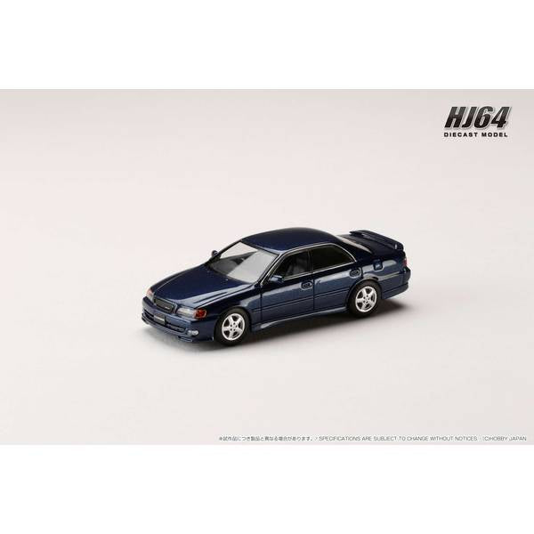[ Back-order ] Hobby Japan HJ643072DBL 1:64 Toyota CHASER TOURER V JZX100 1998 Mesh Front GrillDARK BLUE MICA Diecast model car