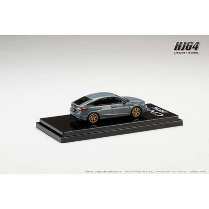 [ Back-order ] Hobby Japan HJ642046BGY 1:64 Honda CIVIC RS Customized VerSonic Gray Pearl Diecast model car