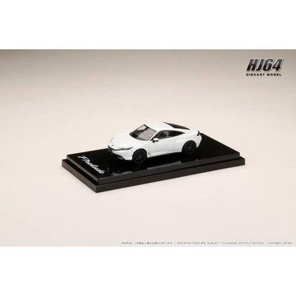 [ Back-order ] Hobby Japan HJ641085W 1:64 Honda Prelude 2025 Moonlit White Pearl Diecast model car