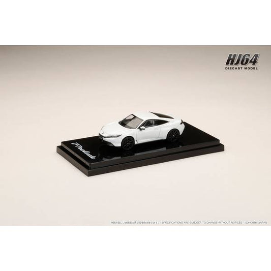 [ Back-order ] Hobby Japan HJ641085W 1:64 Honda Prelude 2025 Moonlit White Pearl Diecast model car