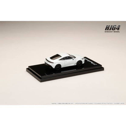 [ Back-order ] Hobby Japan HJ641085W 1:64 Honda Prelude 2025 Moonlit White Pearl Diecast model car