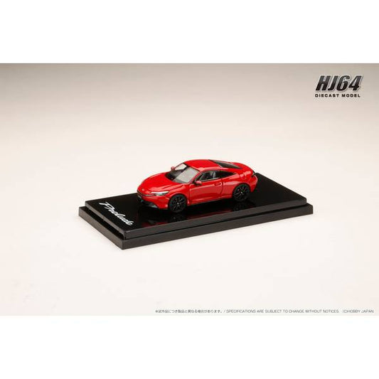 [ Back-order ] Hobby Japan HJ641085R 1:64 Honda Prelude 2025 Flame Red Diecast model car