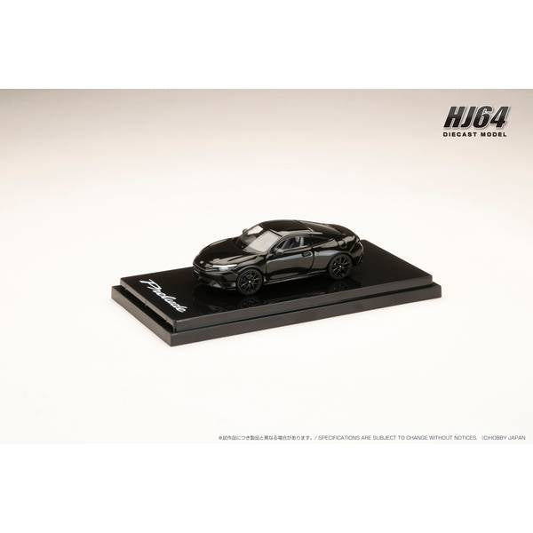 [ Back-order ] Hobby Japan HJ641085BK 1:64 Honda Prelude 2025 Crystal Black Pearl Diecast model car