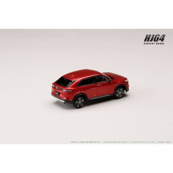 [ Back-order ] Hobby Japan HJ641071ARM 1:64 Honda VEZEL e/HEV Z Premium Crystal Red Metallic Diecast model car