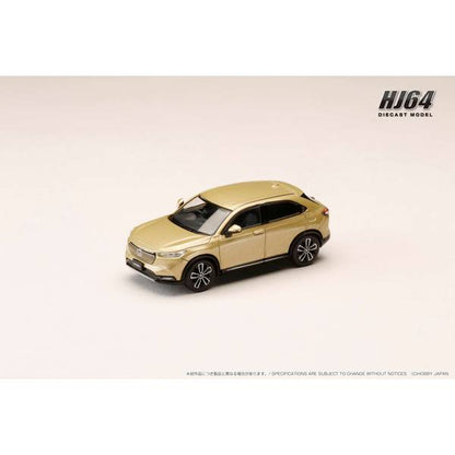 [ Back-order ] Hobby Japan HJ641071AK 1:64 Honda VEZEL e HEV Z Sand Khaki Pearl Diecast model car