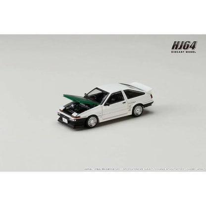 [ Back-order ] Hobby Japan HJ646052BDK 1:64 Toyota SPRINTER TRUENO AE86 DORI DORI MESH WHEEL DRIFT KING Diecast model car