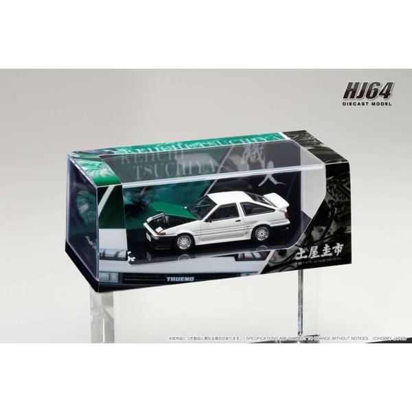 [ Back-order ] Hobby Japan HJ646052BDK 1:64 Toyota SPRINTER TRUENO AE86 DORI DORI MESH WHEEL DRIFT KING Diecast model car