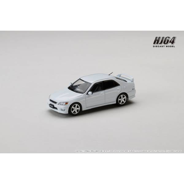 [ Back-order ] Hobby Japan HJ642080BW 1:64 Toyota ALTEZZA RS200 E10 1998 Genuine Option Parts SUPERWHITE II Diecast model car