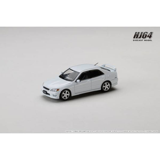 [ Back-order ] Hobby Japan HJ642080BW 1:64 Toyota ALTEZZA RS200 E10 1998 Genuine Option Parts SUPERWHITE II Diecast model car