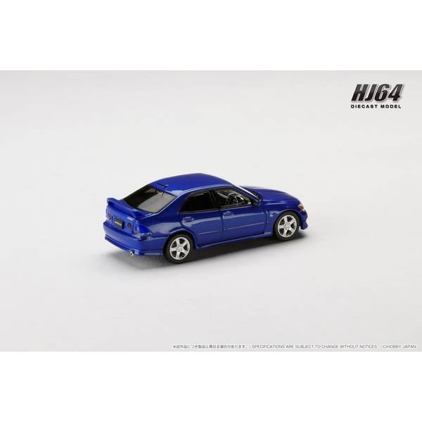 [ Back-order ] Hobby Japan HJ642080BBL 1:64 Toyota ALTEZZA RS200 E10 1998 Genuine Option Parts Blue Mica Diecast model car