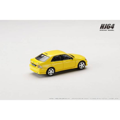 [ Back-order ] Hobby Japan HJ643080Y 1:64 LEXUS IS 200 E10 1999 YELLOW Diecast model car
