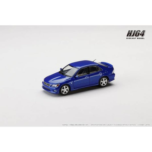 [ Back-order ] Hobby Japan HJ643080BL 1:64 LEXUS IS 200 E10 1999 BLUE Diecast model car