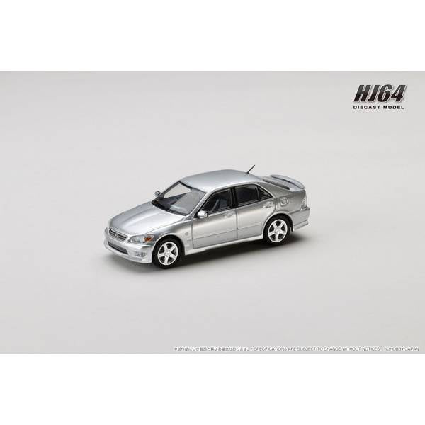 [ Back-order ] Hobby Japan HJ643080S 1:64 LEXUS IS 200 E10 1999 SILVER Diecast model car