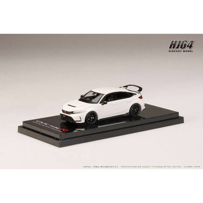 [ Back-order ] Hobby Japan HJ644063W 1:64 Honda CIVIC TYPE R FL5 RACING BLACK Package CHAMPIONSHIP WHITE Diecast model car