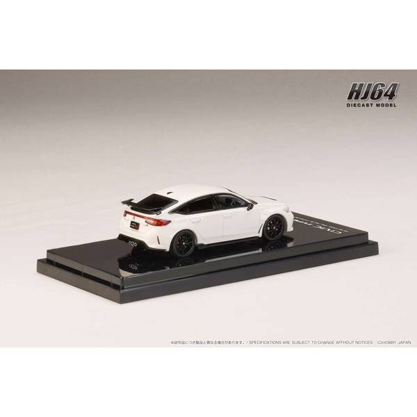 [ Back-order ] Hobby Japan HJ644063W 1:64 Honda CIVIC TYPE R FL5 RACING BLACK Package CHAMPIONSHIP WHITE Diecast model car