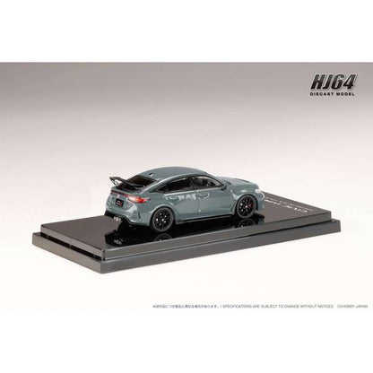 [ Back-order ] Hobby Japan HJ644063GM 1:64 Honda CIVIC TYPE R FL5 RACING BLACK Package SONIC GRAY PEARL Diecast model car