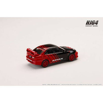 [ Back-order ] Hobby Japan HJ642032AV 1:64 MITSUBISHI LANCER GSR EVOLUTION 5 CP9A 1998 YOKOHAMA ADVAN COLOR Diecast model car