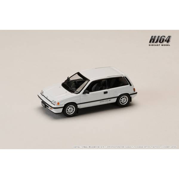 [ Back-order ] Hobby Japan HJ642029W 1:64 Honda CIVIC AT LATE VERSION WHITE Diecast model car