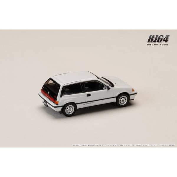 [ Back-order ] Hobby Japan HJ642029W 1:64 Honda CIVIC AT LATE VERSION WHITE Diecast model car