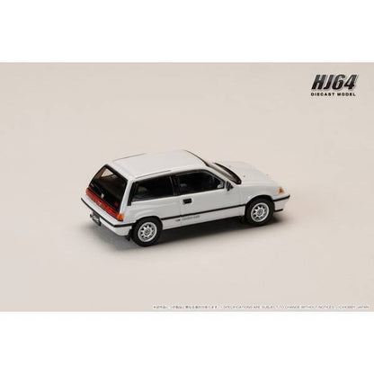 [ Back-order ] Hobby Japan HJ642029W 1:64 Honda CIVIC AT LATE VERSION WHITE Diecast model car