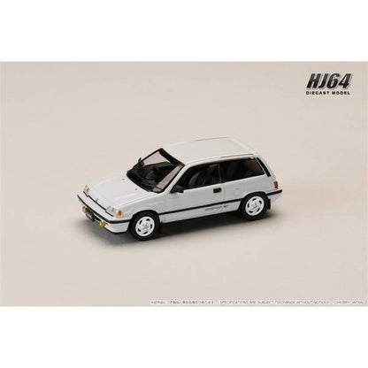 [ Back-order ] Hobby Japan HJ643029W 1:64 Honda CIVIC AT LATE VERSION Genuine optional Parts WHITE Diecast model car
