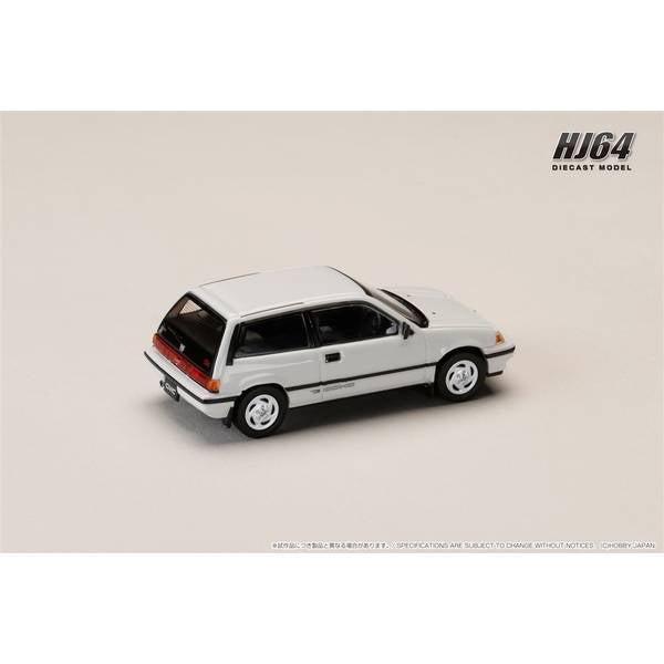 [ Back-order ] Hobby Japan HJ643029W 1:64 Honda CIVIC AT LATE VERSION Genuine optional Parts WHITE Diecast model car