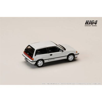 [ Back-order ] Hobby Japan HJ643029W 1:64 Honda CIVIC AT LATE VERSION Genuine optional Parts WHITE Diecast model car