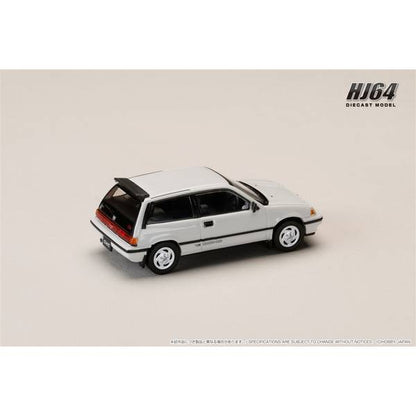 [ Back-order ] Hobby Japan HJ643029W 1:64 Honda CIVIC AT LATE VERSION Genuine optional Parts WHITE Diecast model car