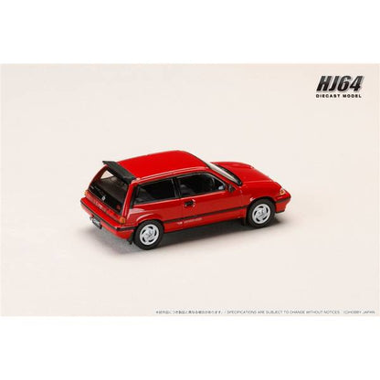 [ Back-order ] Hobby Japan HJ643029R 1:64 Honda CIVIC AT LATE VERSION Genuine optional Parts RED Diecast model car